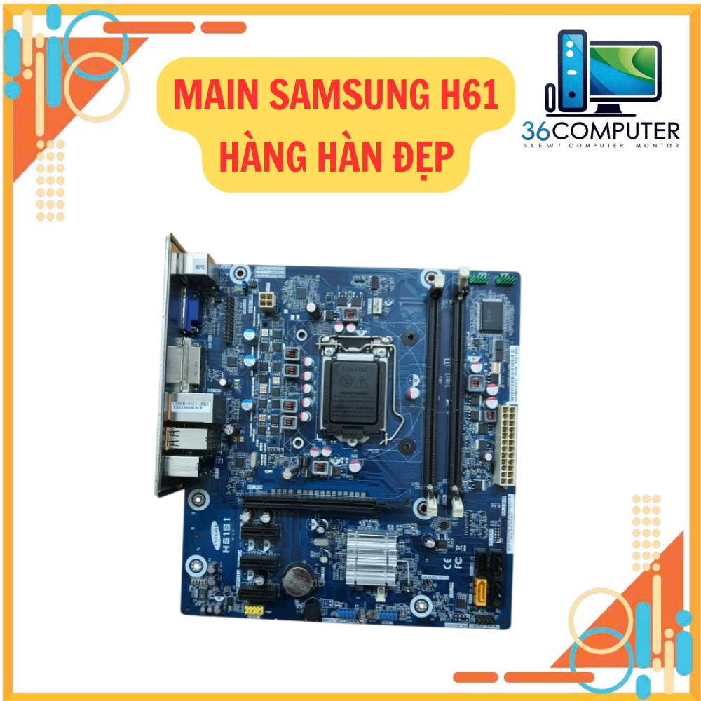 Main Samsung H61 Hàng Hàn Chạy Full CPU Đẹp Trên 95%