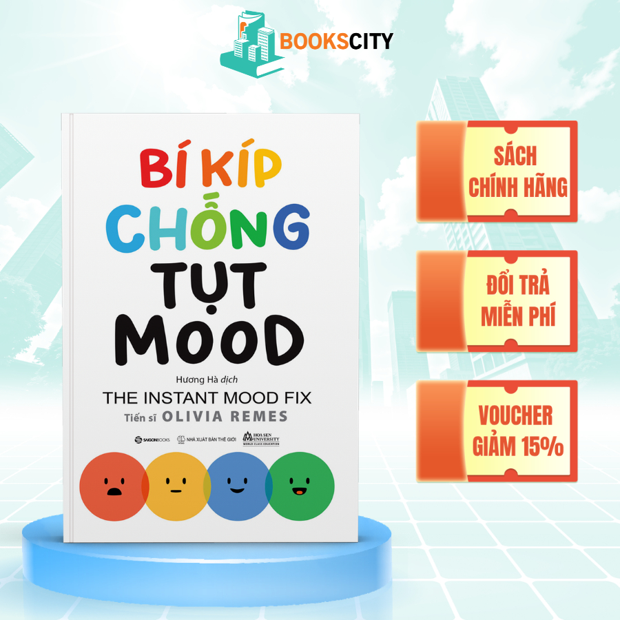 Sách - Bí Kíp Chống Tụt Mood - Dr. Olivia Remes