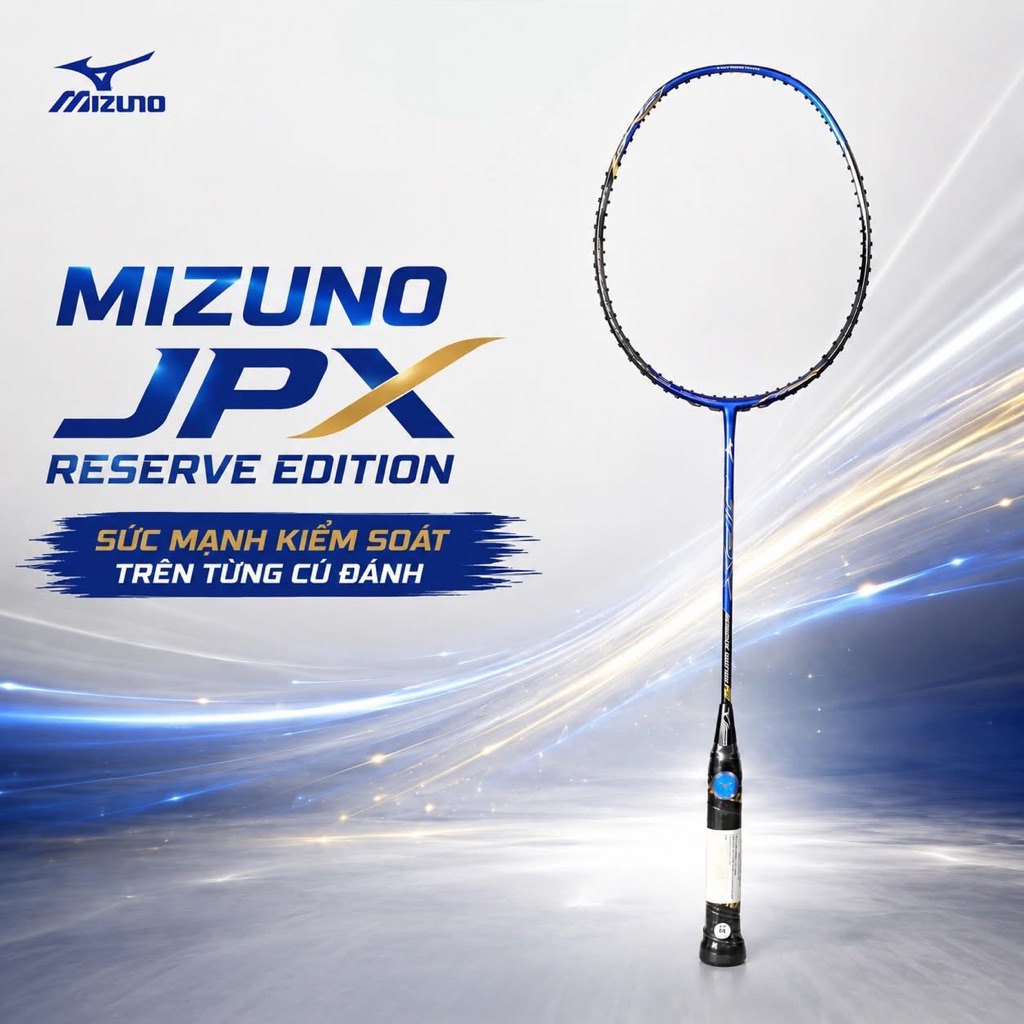 Vợt cầu lông Mizuno JPX Reservation MB bản 2025 chính hãng made in Japan, siêu phẩm vợt Mizuno siêu 