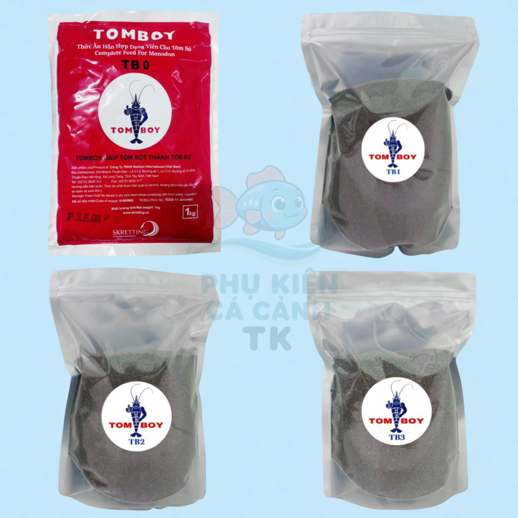Cám tomboy 0 / 1 / 2 / 3 - cám chìm cho cá Pleco , cá chuột , bống cảnh , hồng két , cichlid , cá tr