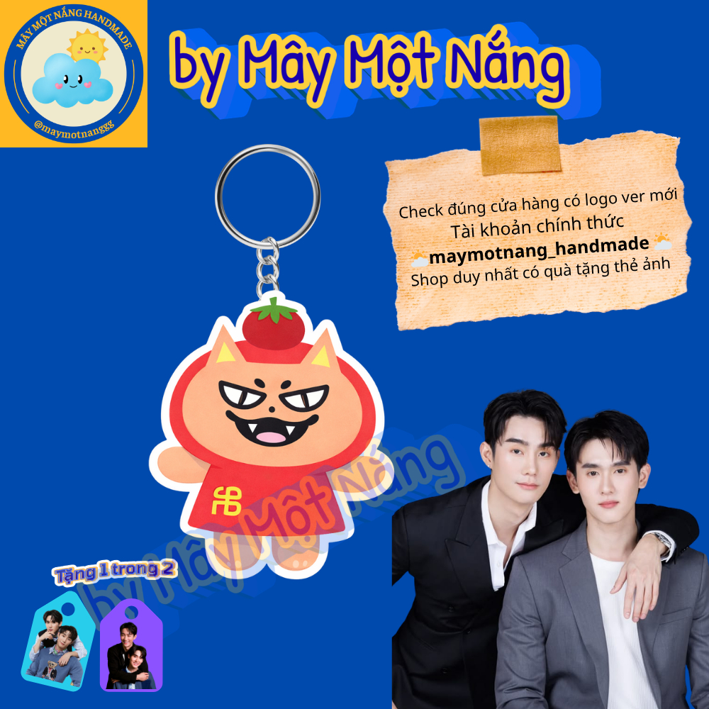 [Tặng Ảnh Móc Khóa] Móc Khóa Linh Vật Tomafox Phong Cách ForceBook – Acrylic Dễ Thương (Fanmade)