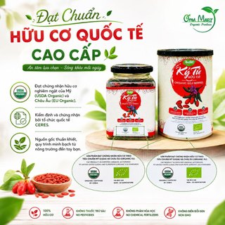 Kỷ Tử Đỏ Hữu Cơ ANBIO 200g - Hạt To Cho Mẹ Bầu, Trà Dưỡng Nhan, Pha Trà