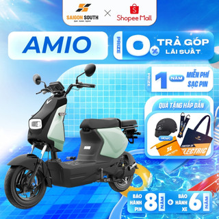 [NHẬN HCM] Xe Máy Điện VinFast Amio  - Góp 0% - Có Bàn Đạp