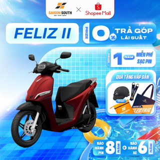 [HCM] Xe Máy Điện VinFast Feliz II - Mua Pin - Góp 0%