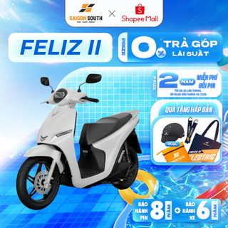 [HCM] Xe Máy Điện VinFast Feliz II - Thuê Pin - Góp 0%