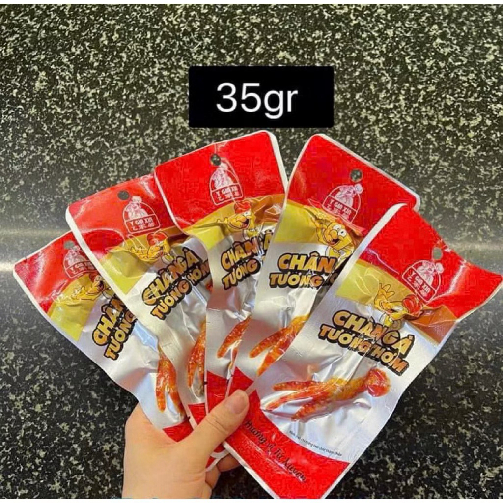 Chân Gà Cay Tứ Xuyên10-30 Chiếc Tự chọn, Chân Gà Tứ Xuyên 2 Vị, Chân Gà Đỏ Cay, Vàng Ít Cay