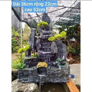 hòn non bộ có thác nước