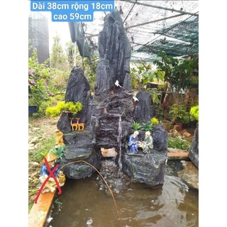 hòn non bộ có thác nước