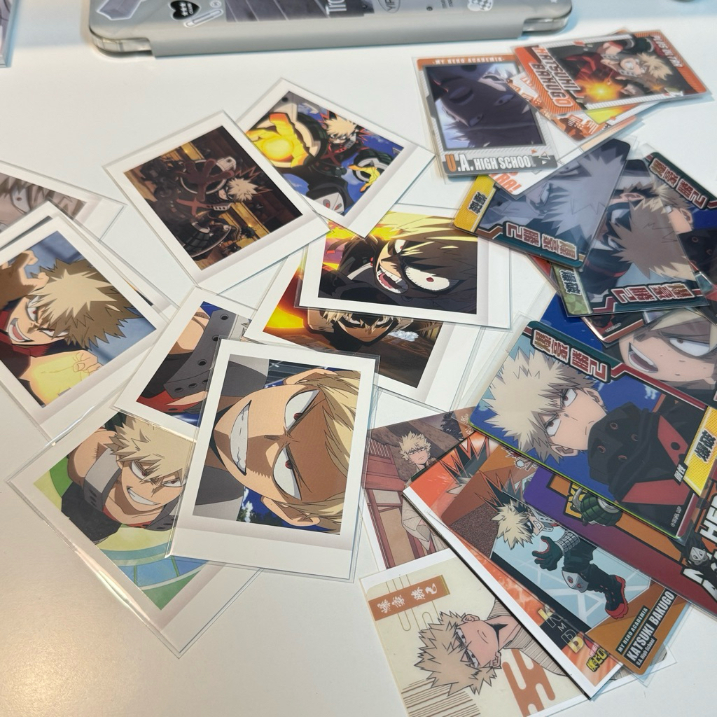 Tổng hợp card Bakugo Katsuki, Kacchan trong anime My Hero Academia