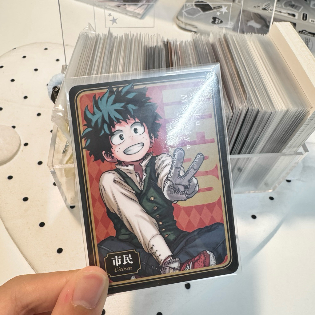 Tổng hợp card Midoriya Izuku - Deku  trong anime My Hero Academia🐾