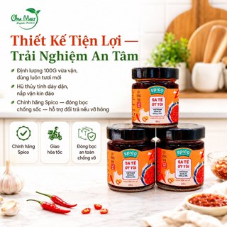 Sa Tế Ớt Tỏi Spico 130g (chấm, kho, chiên, xào, nấu canh...)