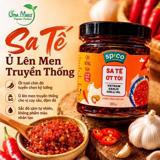 Sa Tế Ớt Tỏi Spico 130g (chấm, kho, chiên, xào, nấu canh...)