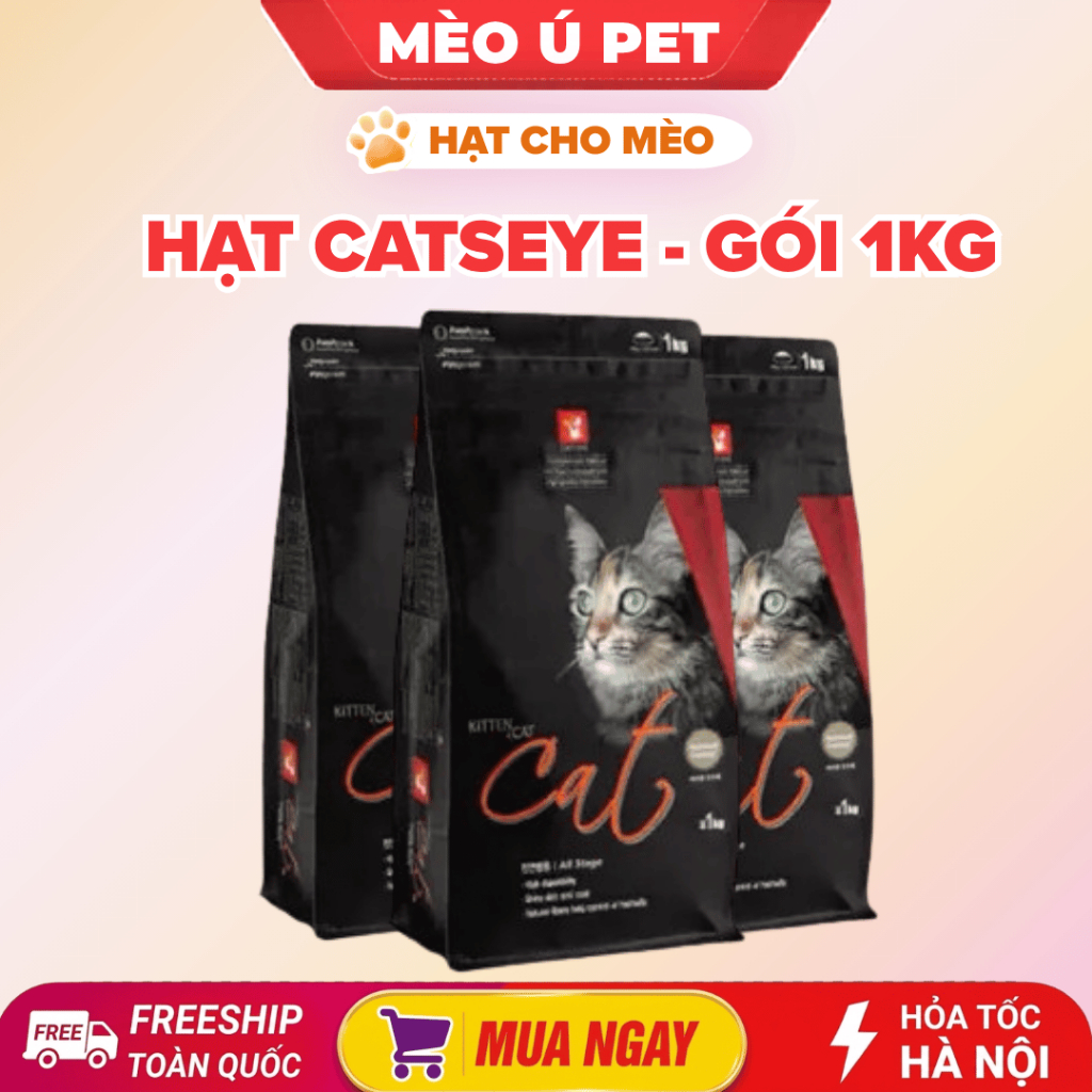 Hạt Cateyes Cho Chó Mèo - Thức Ăn Khô Dinh Dưỡng Cho Pet