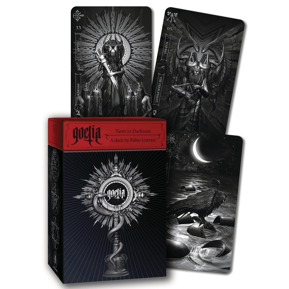 Bộ bài Goetia: Tarot in Darkness "Đại sảnh của Bóng tối" - Lo Scarabeo (Chính hãng)