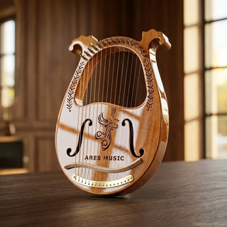 (TẶNG KHÓA LYRE ONLINE) Đàn Lyre Ares 16 dây cao cấp (Có video âm thanh)