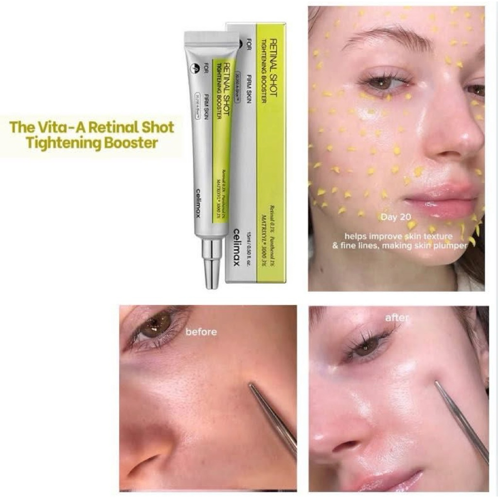 Tinh chất chống lão hoá retinol vi gai CELIMAX RETINOL SHOT SERUM/ RETINAL SHOT BOOSTER