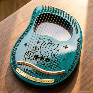 (TẶNG KHÓA LYRE ONLINE) Đàn Lyre Ares 16 Dây 24 Dây Cao Cấp