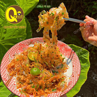 Bánh tráng Phơi Sương Dẻo Sate-Hành Phi-Hành Lá Muối Nhuyễn Siêu cay Bánh Tráng Tây Ninh