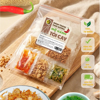 Bánh tráng Phơi Sương Dẻo Sate-Hành Phi-Hành Lá Muối Nhuyễn Siêu cay Bánh Tráng Tây Ninh