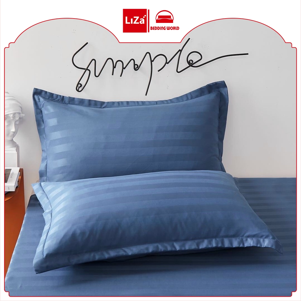 Áo Gối Nằm Cotton 3F Chuẩn Size 50x70 Bao Gối Mềm Mát Không Bai Nhão