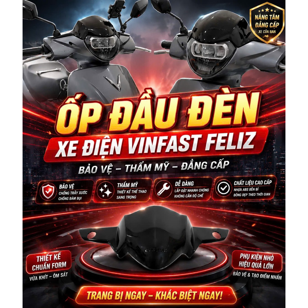 MÃO ĐẦU XE FELIZ 2025, FELIZ II ,FELIZ 2026
