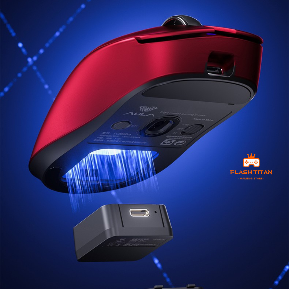 Chuột Gaming Không Dây AULA SC900 MAX Trang Bị Chip PAW3950, Polling Rate 8k Dùng cho PC,laptop Chơi Game FPS,Văn Phòng | BigBuy360 - bigbuy360.vn