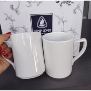 Combo 2 ly sứ Minh Long 330ml, 360ml, 380ml - ly sứ minh long
