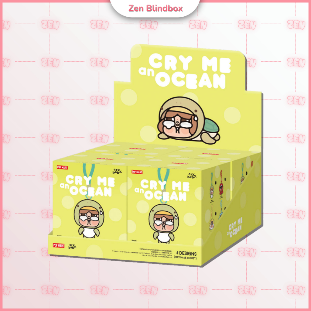 [CHÍNH HÃNG] Full Set Crybaby Cry Me An Ocean Earphone Bag Móc Khóa Đựng Tai Nghe