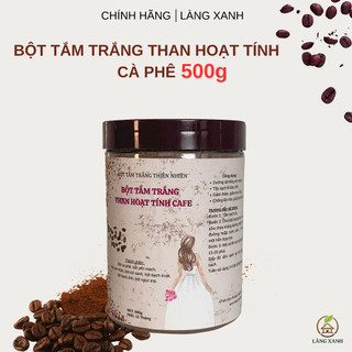 Bột Tắm Trắng Than Hoạt Tính Cafe Nhà Làm Hũ 500g