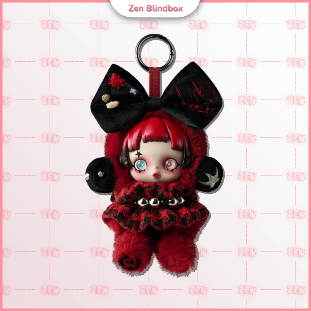 [CHÍNH HÃNG] Skullpanda 6kHZ Móc Khóa Gấu Bông 17cm Phiên Bản Giới Hạn Chỉ Bán Tại EU