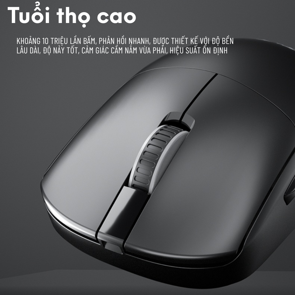 Chuột Không Dây AULA AM206 Kết nối Xa 10M - DPI 1600, Dùng Cho Máy Tính PC, Laptop | BigBuy360 - bigbuy360.vn