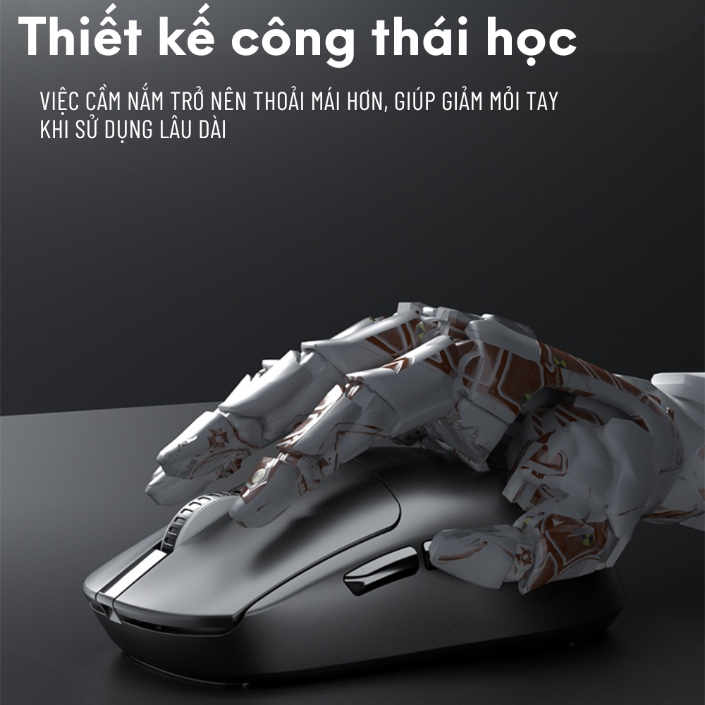Chuột Không Dây AULA AM206 Kết nối Xa 10M - DPI 1600, Dùng Cho Máy Tính PC, Laptop | BigBuy360 - bigbuy360.vn