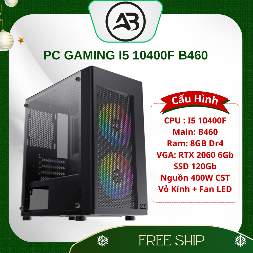 PC CHiến Game Cực ĐỈNH CPU i5 10400F