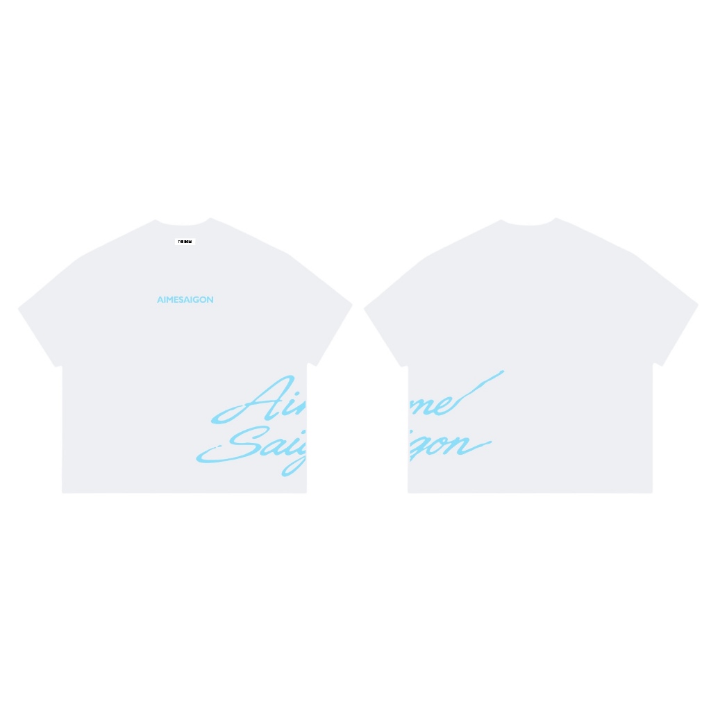 [MỚI] A11 Aimesaigon Áo Thun Big Boxy Local Brand Form Rộng Tay Ngắn Cotton 250gsm "SCRIPT" Nam Nữ  Unisex Mùa Hè | BigBuy360 - bigbuy360.vn