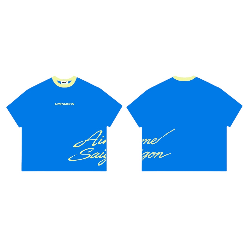 [MỚI] A11 Aimesaigon Áo Thun Big Boxy Local Brand Form Rộng Tay Ngắn Cotton 250gsm "SCRIPT" Nam Nữ  Unisex Mùa Hè | BigBuy360 - bigbuy360.vn