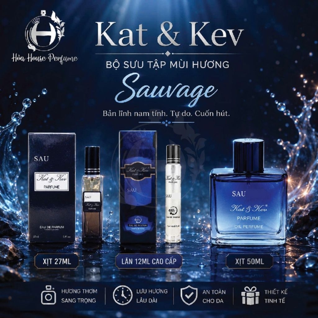Tinh Dầu Kat & Kev - Sau.va.ge