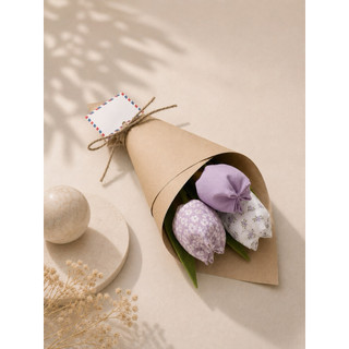 Hoa tulip vải handmade (bó 3 bông)