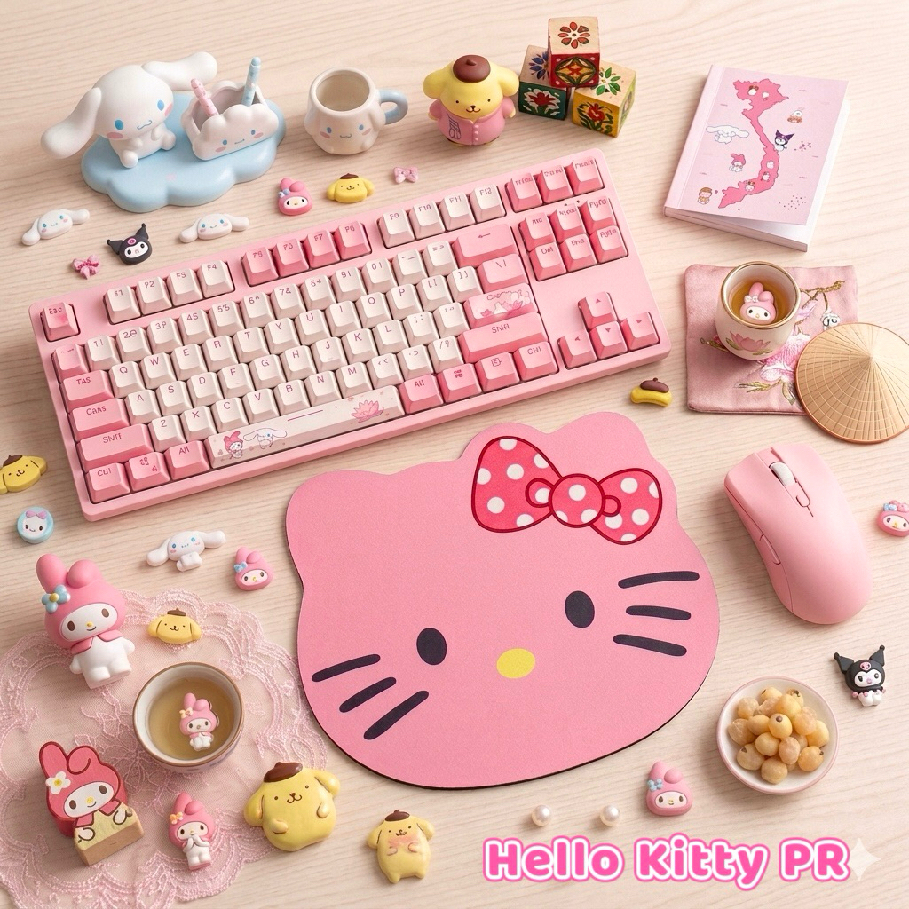 Lót chuột Hello Kitty