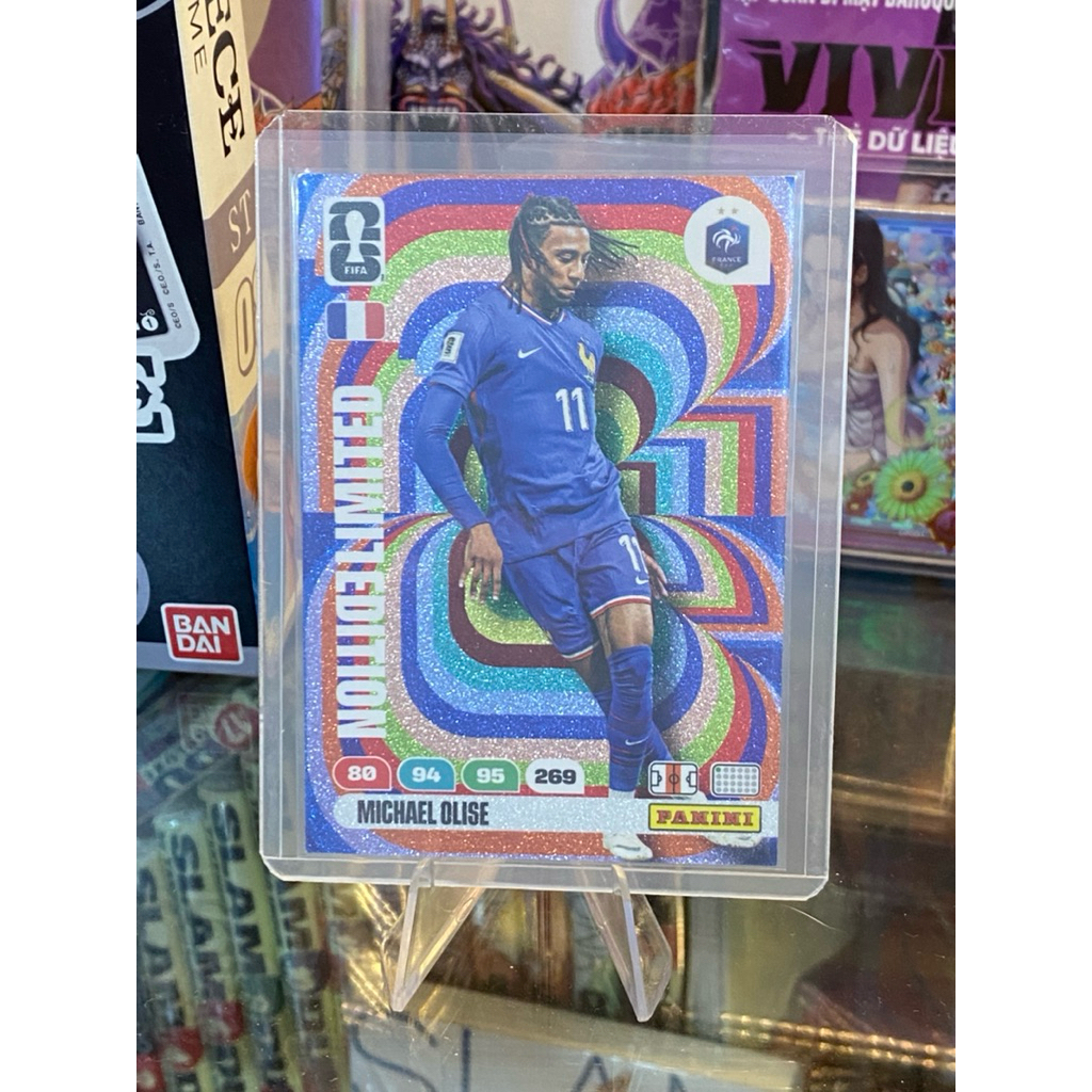 [SIÊU SAO MỚI] Thẻ Cầu Thủ Michael Olise Panini World Cup 2026 Áo Pháp Limited Edition