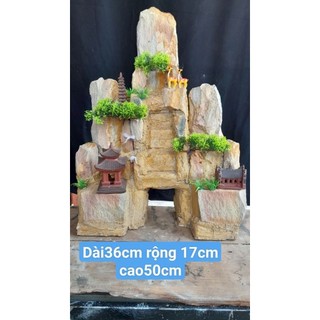 hòn non bộ có thác nước