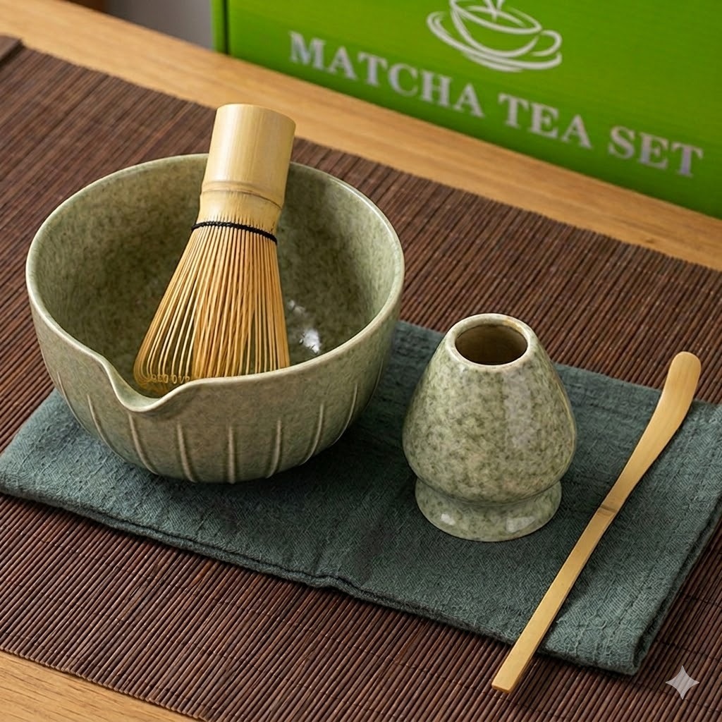 Bát Pha Matcha Đa Dạng Dụng Cụ Pha Matcha Chổi Đánh Matcha Chasen Matcha Bát Đánh Matcha Chawan