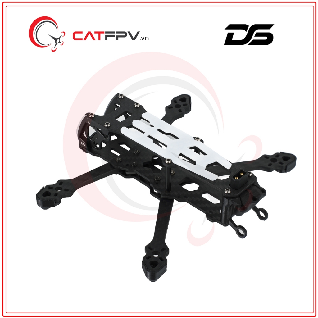 Bộ khung DeepSpace SEEKER 3 / 3 inch FPV freestyle Frame Kit DC