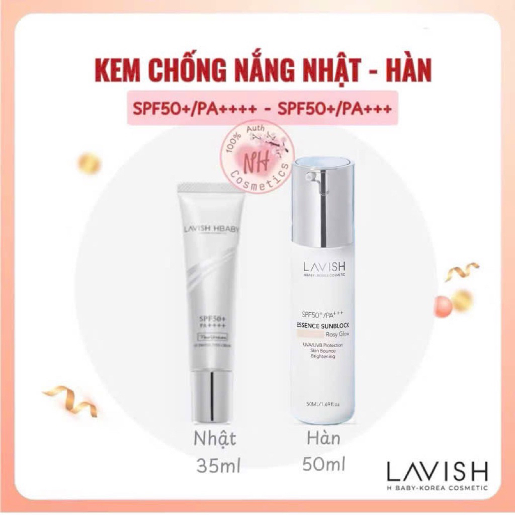 [ HÀNG CHÍNH HÃNG ] Kem Chống Nắng Lavish   ( Jappan - Korea )