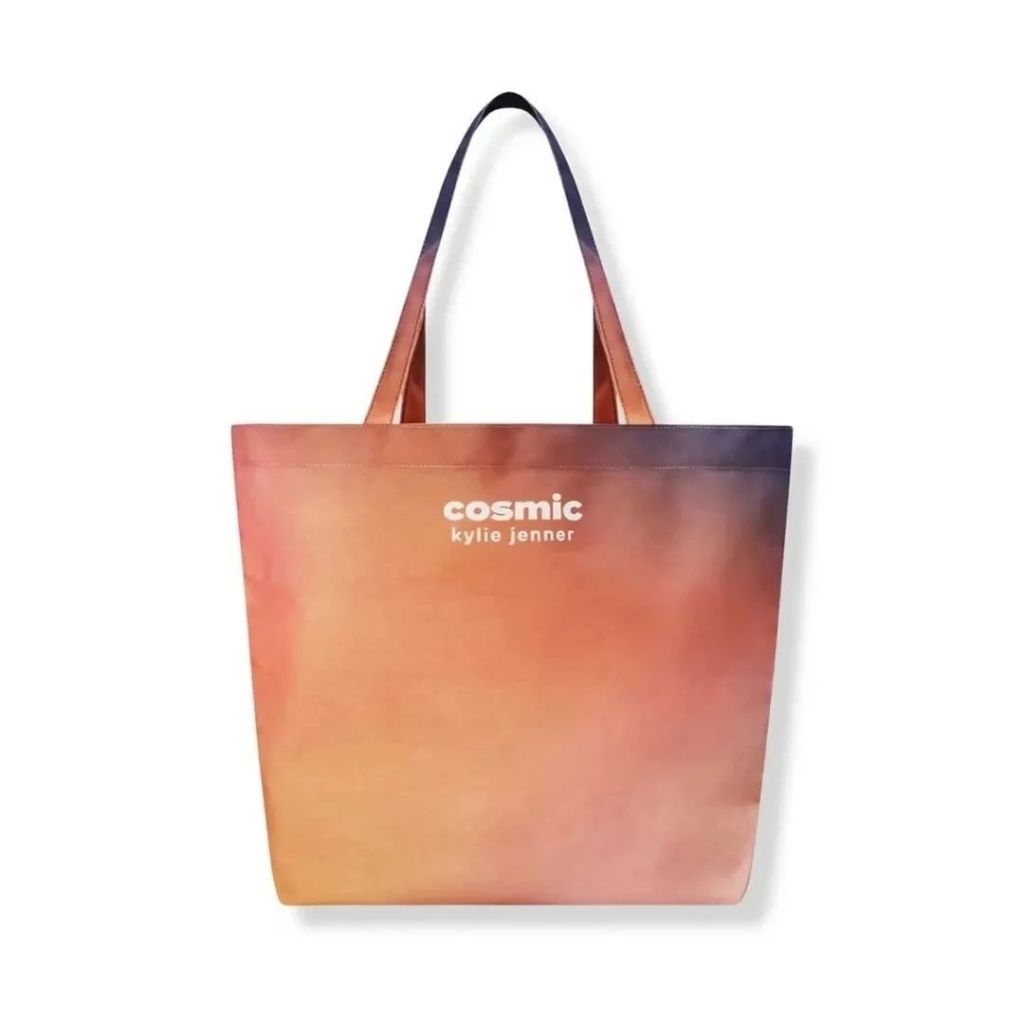 [ Gift Hãng ] Túi Xách Kylie Jenner Fragrances Cosmic Ombré Tote Bag Large