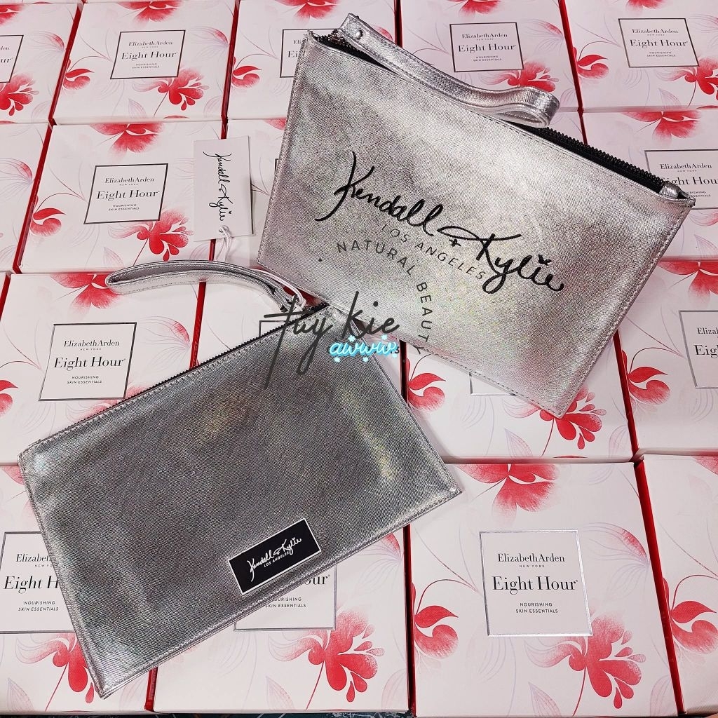 Ví Cầm Tay KenDall & Kylie Silver Silver Clutch