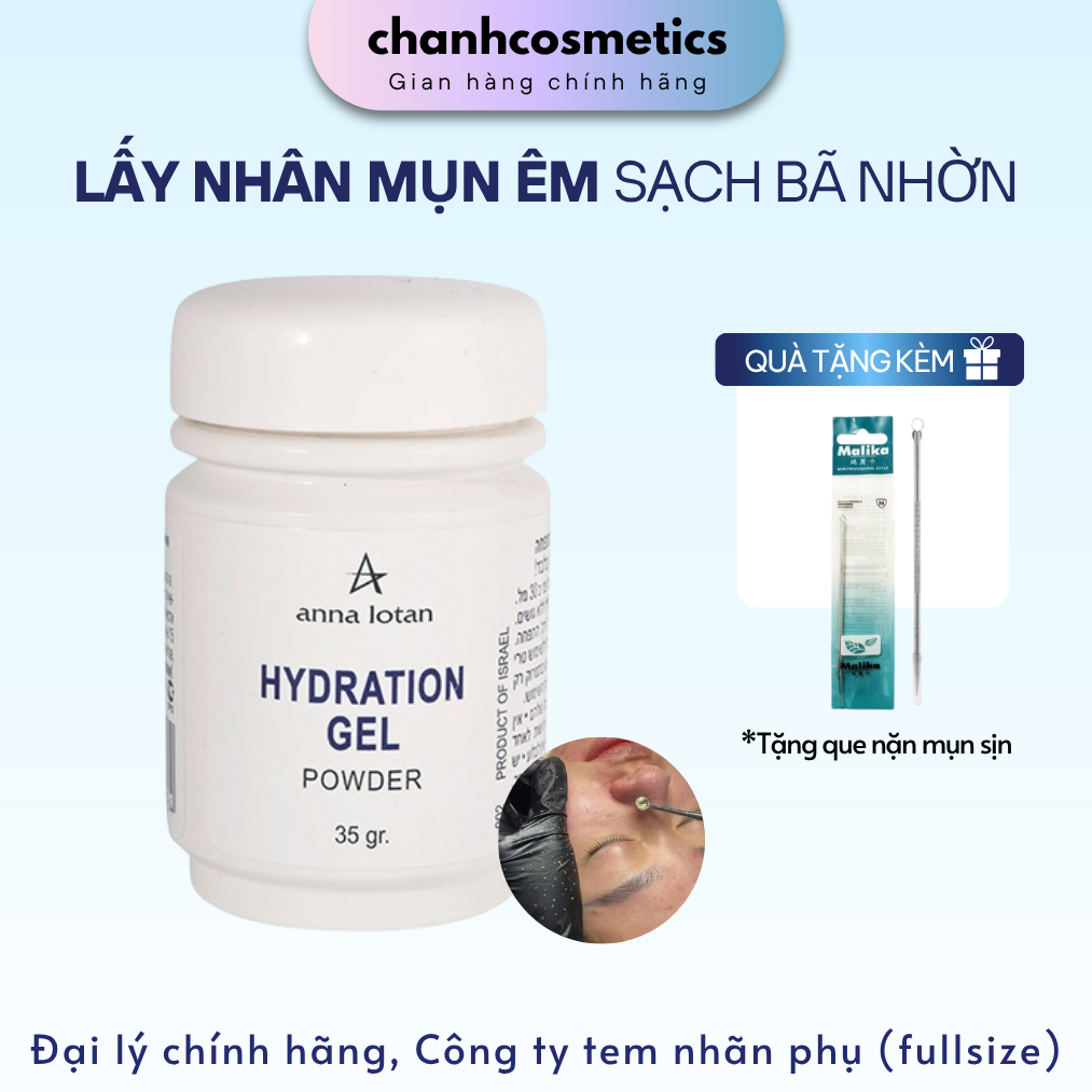 [Chính Hãng]  Bột ủ mụn HYDRATION GEL POWER Anna lotan CHANH COSMETICS