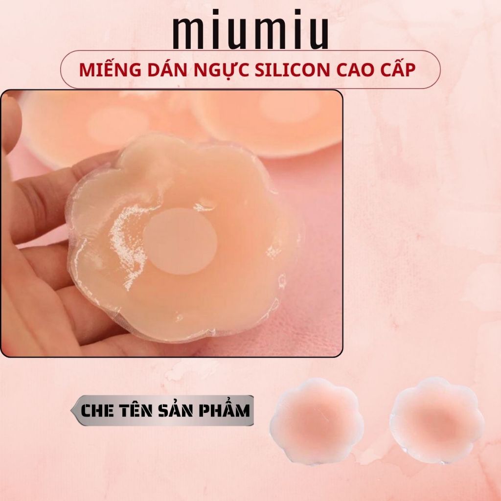 Miếng Dán Ngực Silicon Cao Cấp – Che Nhũ Hoa Tự Nhiên, Mỏng Nhẹ Tàng Hình 0120