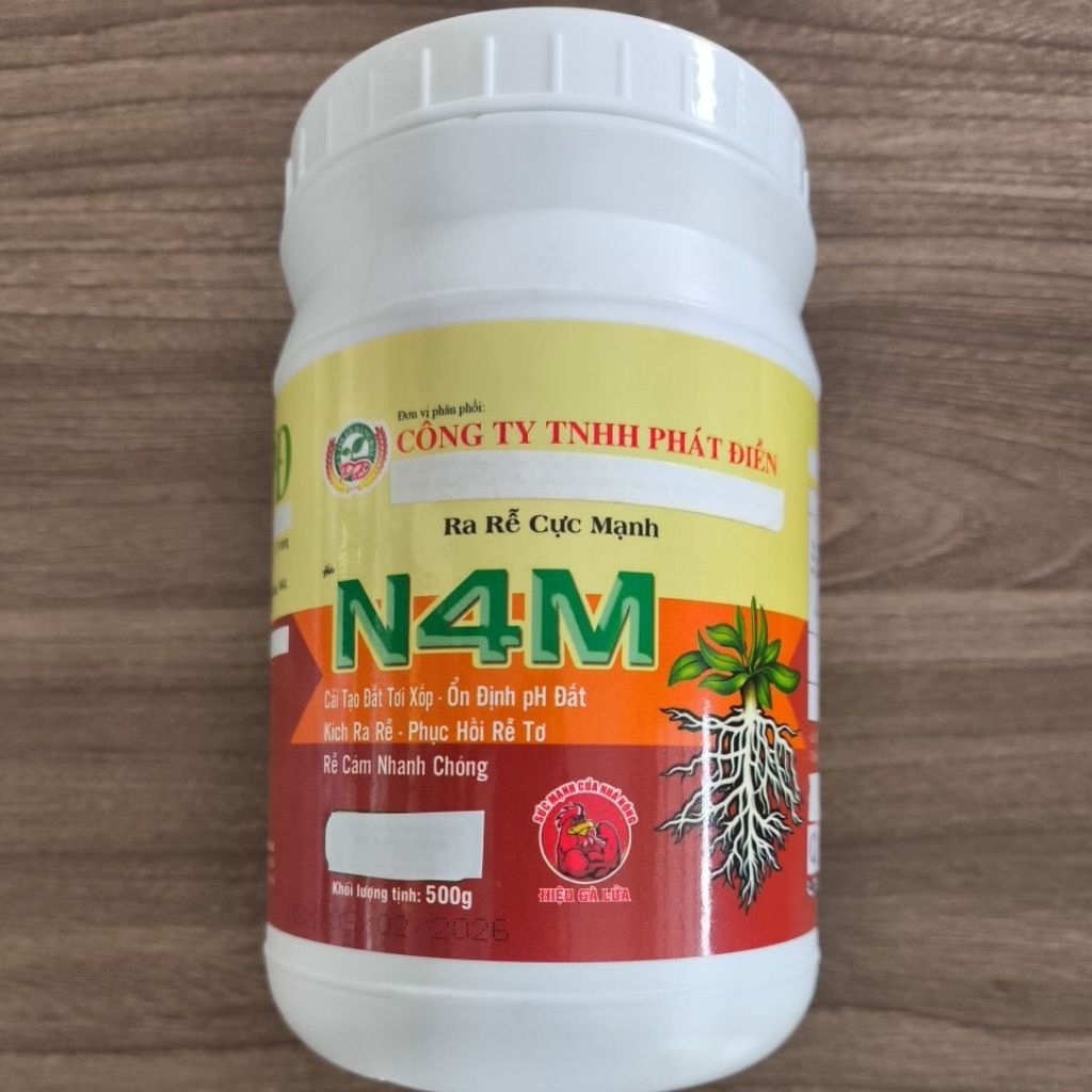 N4M - KÍCH RỂ MẠNH, ỔN ĐỊNH PH, HỦ 500g PHA 400L.