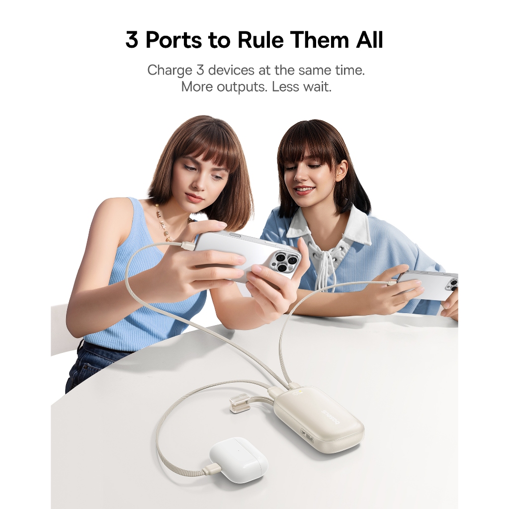 [SVIP-CHỨNG NHẬN CCC] Sạc Dự Phòng Baseus EnerFill FC21 Qpow3 Ultra 10000mAh/20000mAh 22.5W - Sạc Nhanh 3 Cổng Kèm Cáp | BigBuy360 - bigbuy360.vn