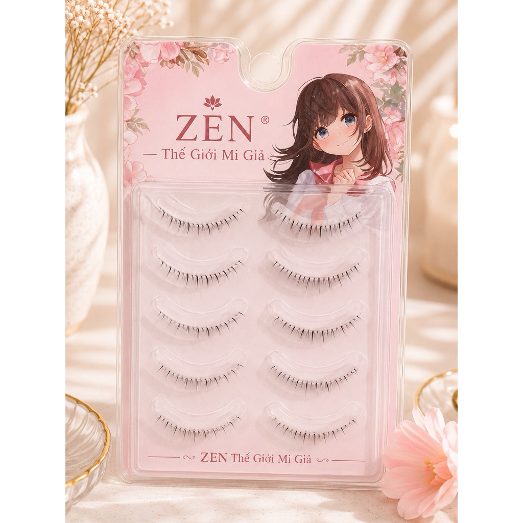 Mi Dưới Makeup Douyin - Mi Giả Dưới Tự Nhiên Không Cộm